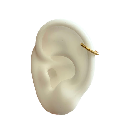 Ear cuff trenzado